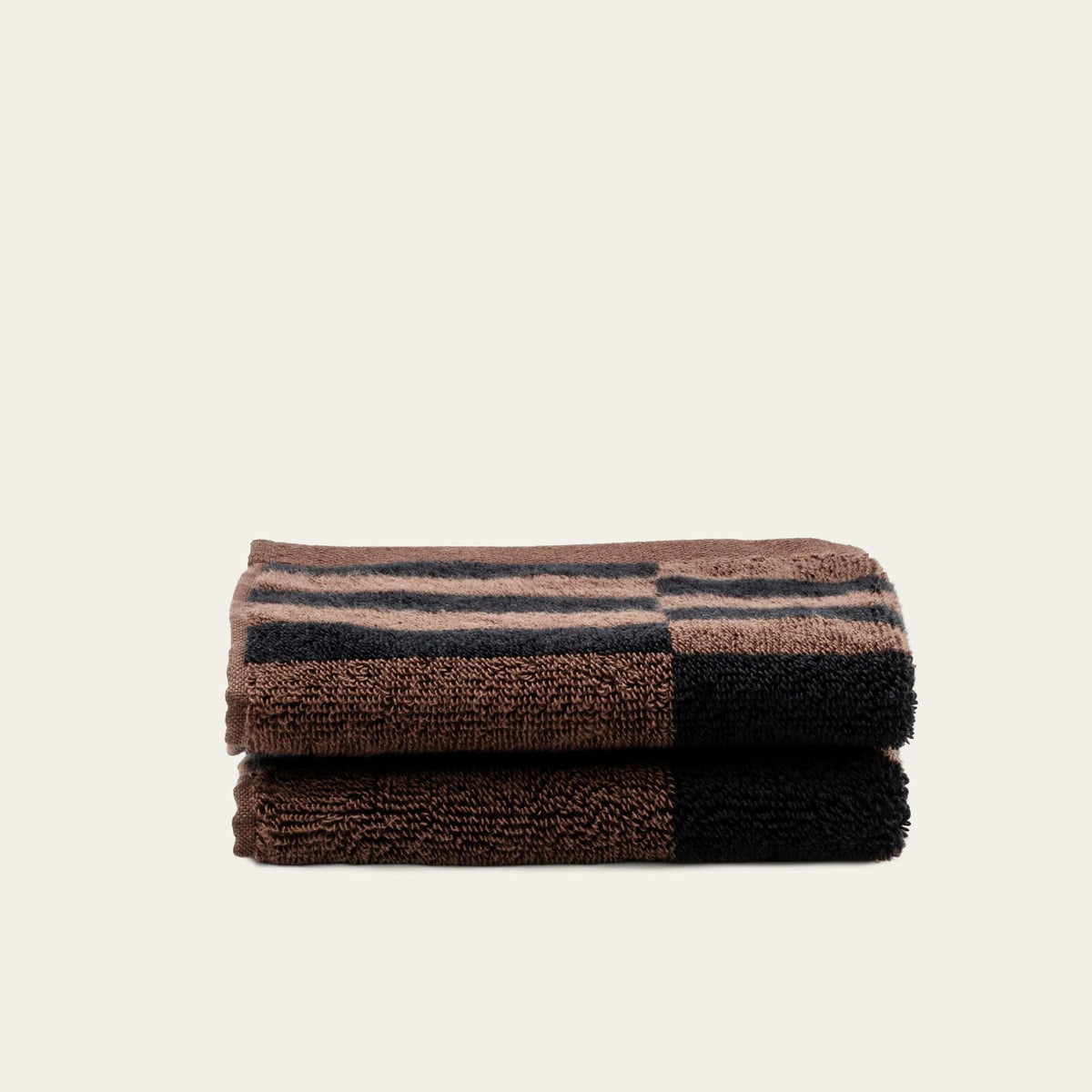 Shadmoor Australian Cotton Towels with Geometric Pattern, 600 GSM – view 44