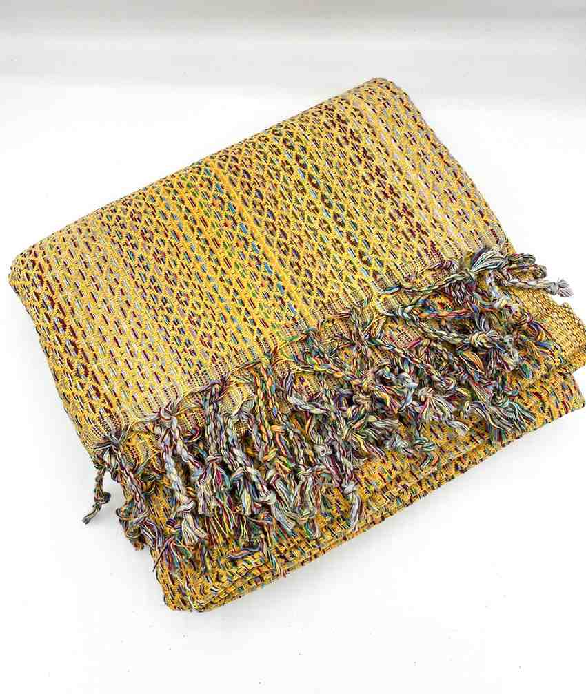 ALA Peshtemal Turkish Cotton Towel, Handwoven 40 x 70 Inch Beach Towel – view 14