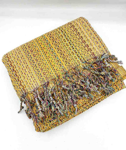 ALA Peshtemal Turkish Cotton Towel, Handwoven 40 x 70 Inch Beach Towel – view 14