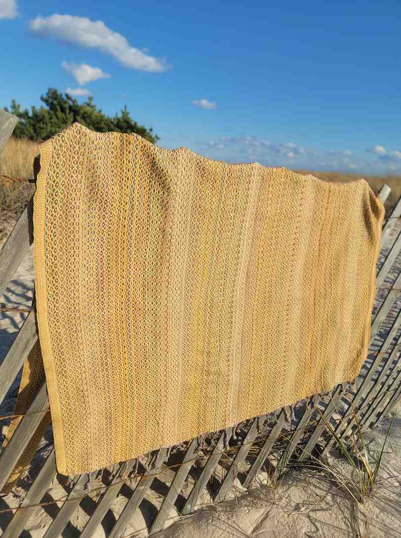 ALA Peshtemal Turkish Cotton Towel, Handwoven 40 x 70 Inch Beach Towel – view 25