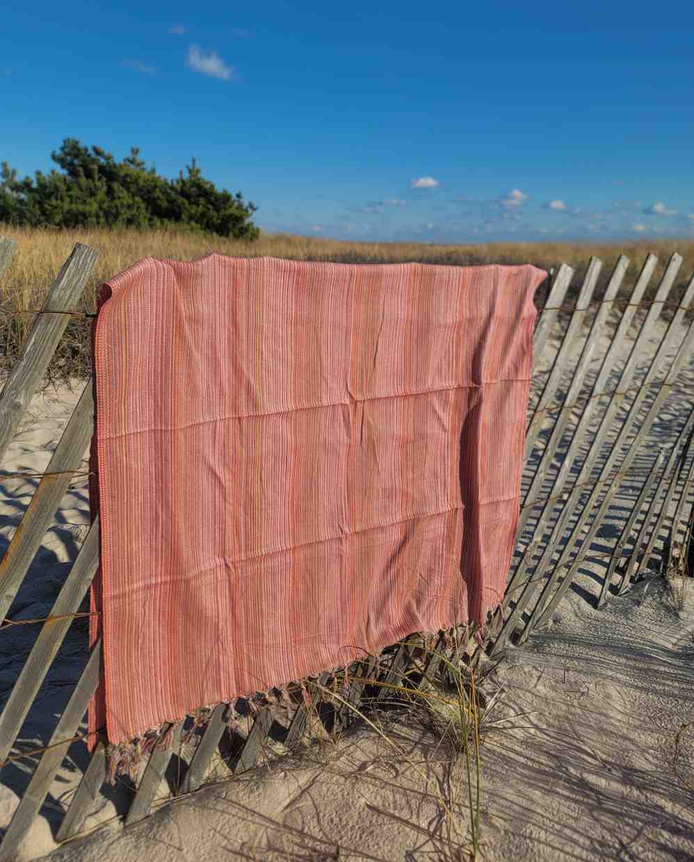 Turkish Cotton Rainbow Beach Towel, Jacquard Woven 38 x 68 Inch – view 9