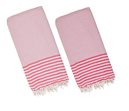 Multi Color Turkish Towel Bundle, Hand Woven and Pre-Washed Cotton – view 24