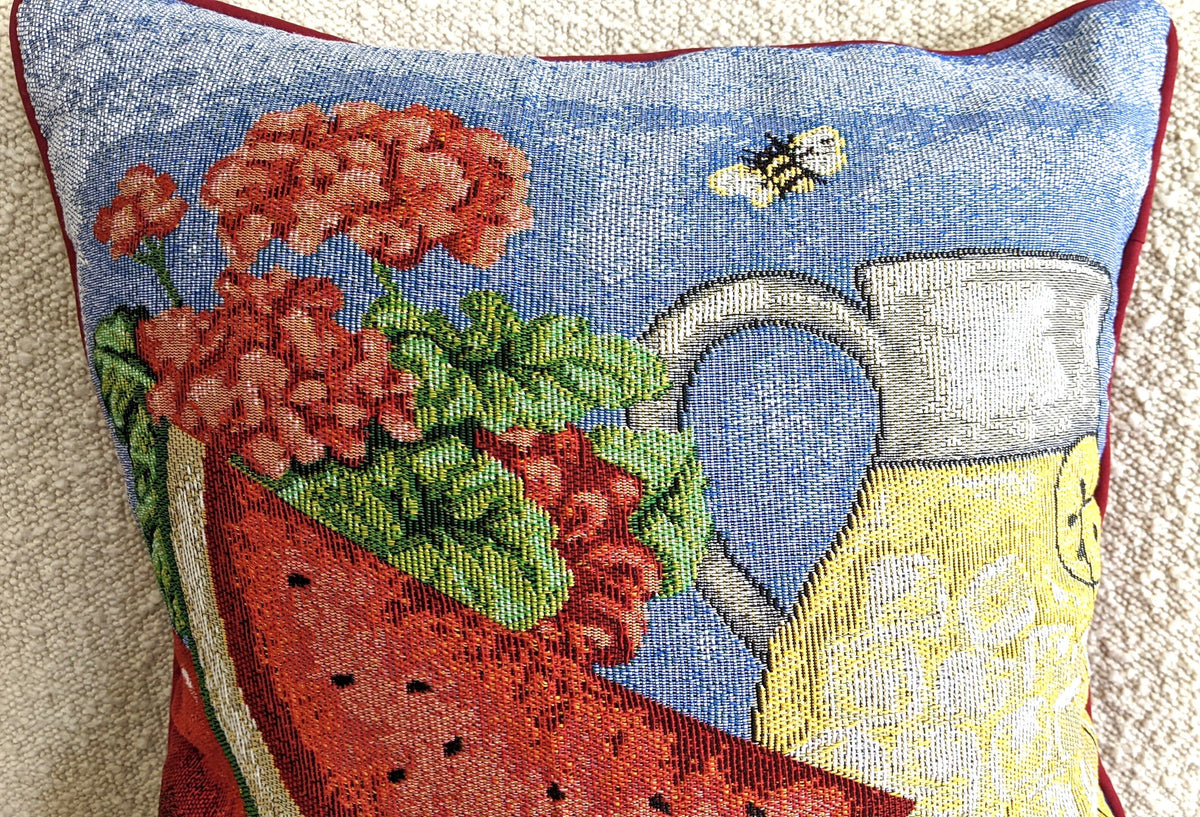 Fruity Drinks Watermelon Lemonade Woven Tapestry Pillow Cover – view 9