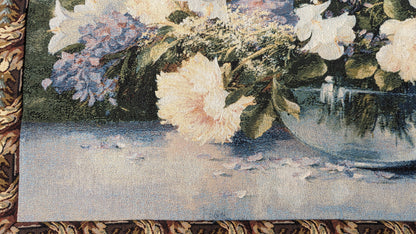 Bouquet of Flowers Lavender Floral Tapestry Wall Hanging, 33 x 24 – view 4