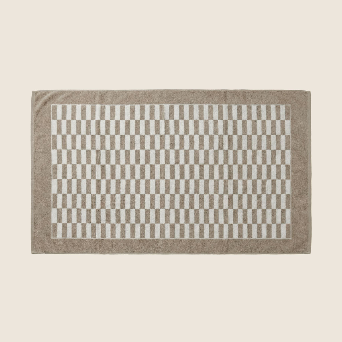 Pietra Australian Cotton Towels with Checkered Design, 600 GSM – view 28