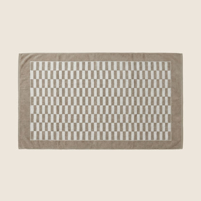 Pietra Australian Cotton Towels with Checkered Design, 600 GSM – view 28