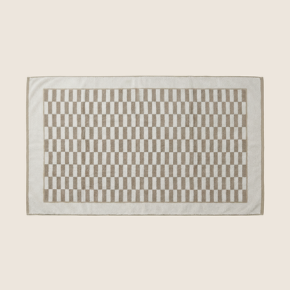 Pietra Australian Cotton Towels with Checkered Design, 600 GSM – view 29