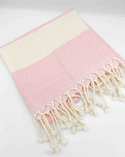 Diamond Weave Cotton Hand Towel, Oversized 16 x 36 Inch Kitchen Towel – view 23