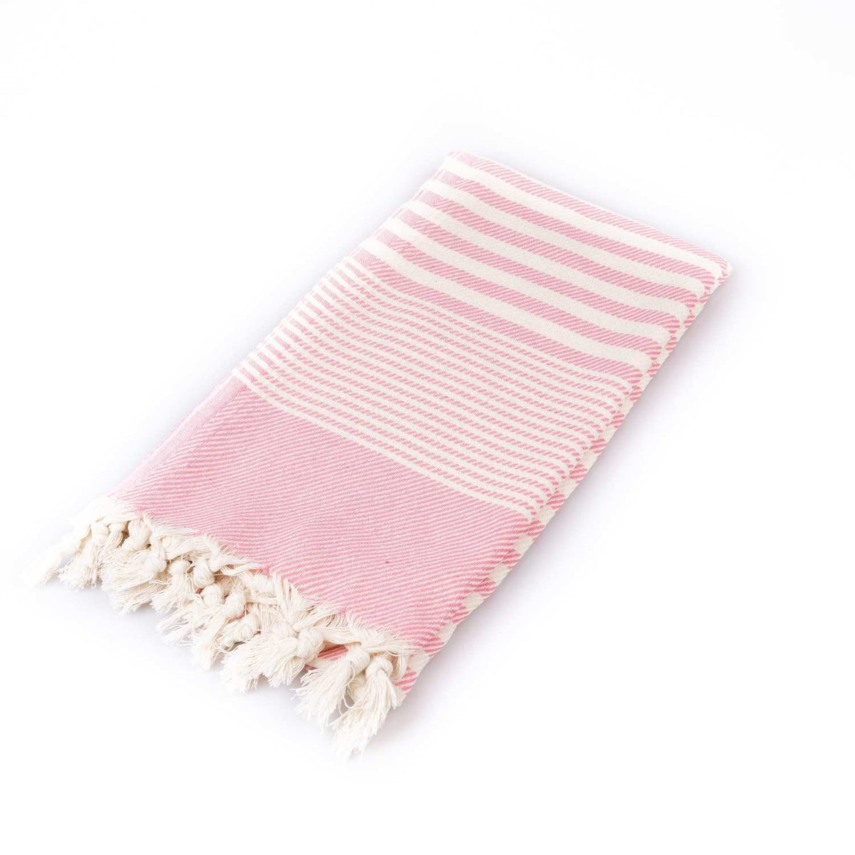 Jacquard Woven Turkish Cotton Peshtemal Towel with Tassels, 38 x 68 Inch – view 20