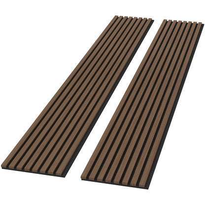 Walnut Acoustic Solid Wood Wall Panels for Interior Serenity