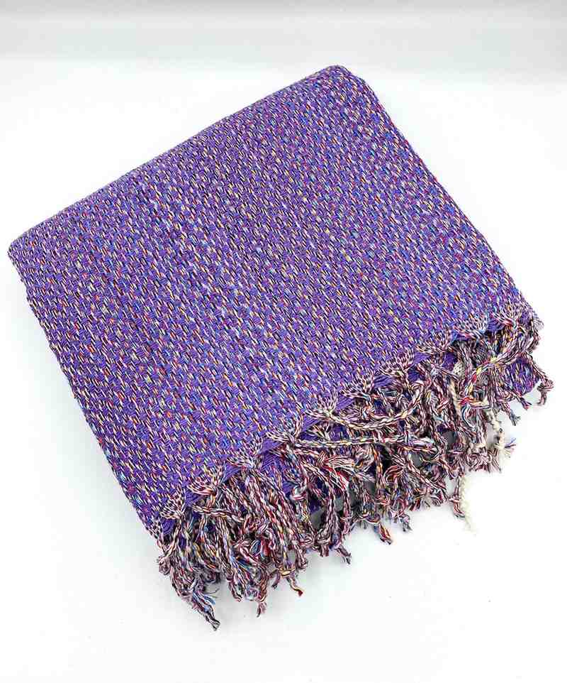 ALA Peshtemal Turkish Cotton Towel, Handwoven 40 x 70 Inch Beach Towel – view 16