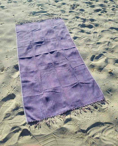ALA Peshtemal Turkish Cotton Towel, Handwoven 40 x 70 Inch Beach Towel – view 24