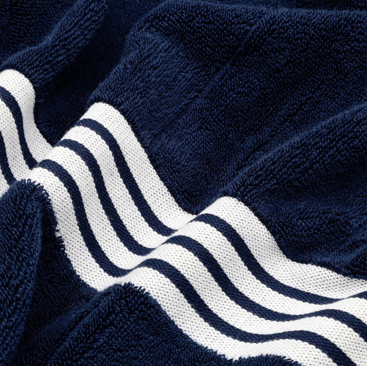 Nautilus Australian Cotton Striped Bath Towels, 600 GSM Towels and Sets – view 23