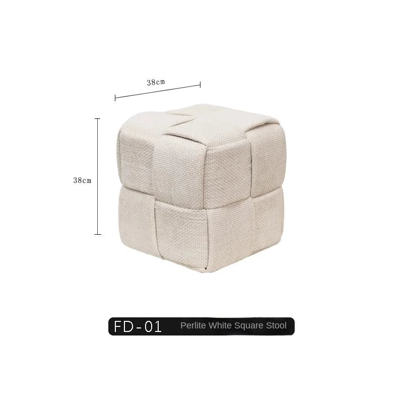Upholstered Suede Shoe-Changing Stool and Bench, Single or Double Seat – view 23