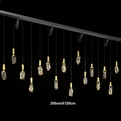 Modern Linear Multi-Head Pendant Light for Dining Table and Kitchen – view 8