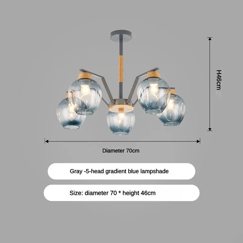 LED Magic Bean Molecular Chandelier, 3 to 10 Heads – view 18