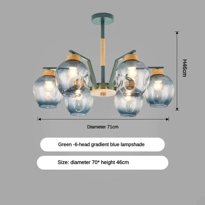 LED Magic Bean Molecular Chandelier, 3 to 10 Heads – view 13