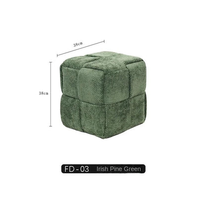 Upholstered Suede Shoe-Changing Stool and Bench, Single or Double Seat – view 20