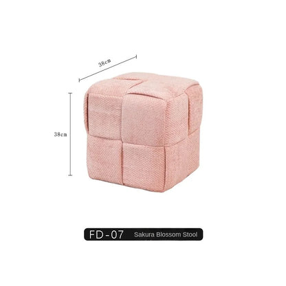 Upholstered Suede Shoe-Changing Stool and Bench, Single or Double Seat – view 19