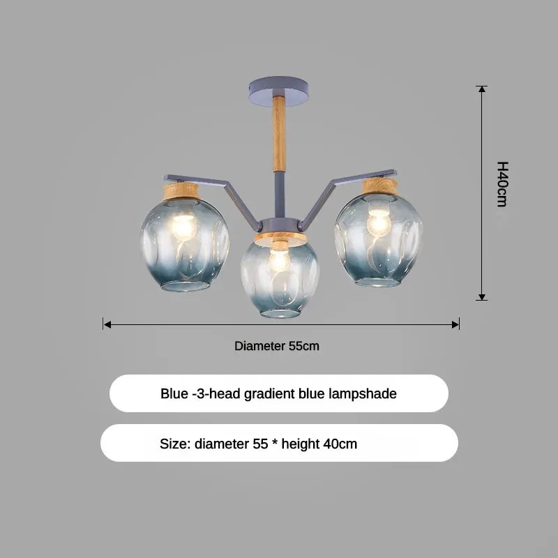 LED Magic Bean Molecular Chandelier, 3 to 10 Heads – view 21