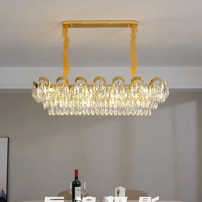 Alice LED Modern Crystal Sunflower Chandelier for Dining Room – view 10