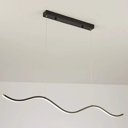 Linnea Nordic Linear LED Chandelier for Dining Room, 100 or 150 cm – view 7