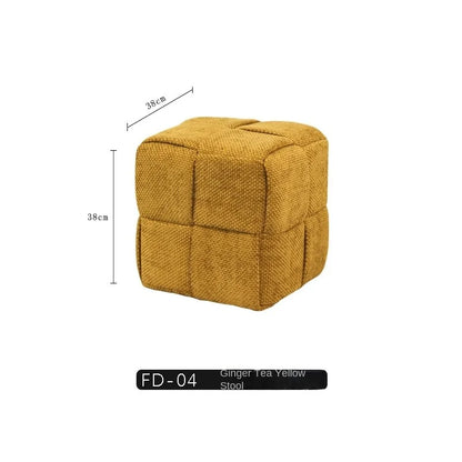 Upholstered Suede Shoe-Changing Stool and Bench, Single or Double Seat – view 13
