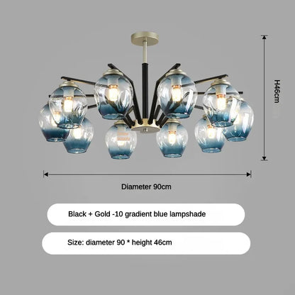 LED Magic Bean Molecular Chandelier, 3 to 10 Heads – view 27