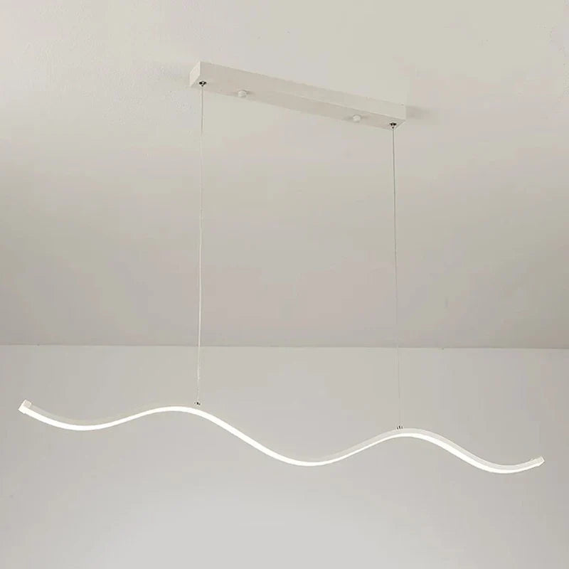 Linnea Nordic Linear LED Chandelier for Dining Room, 100 or 150 cm – view 9