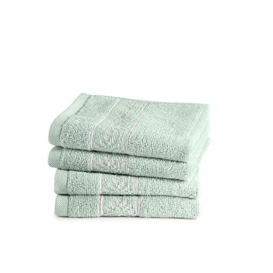 Savoy Supima Cotton Bath Towels with Reversible Jacquard Border – view 7