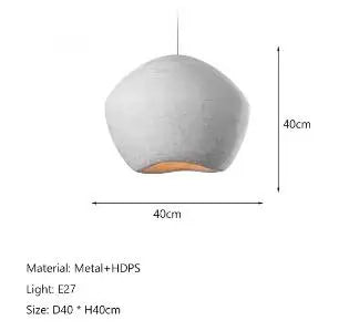 Wabi Sabi Nordic Minimalist Pendant Light for Dining Room – view 7