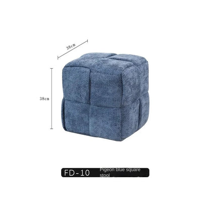 Upholstered Suede Shoe-Changing Stool and Bench, Single or Double Seat – view 16