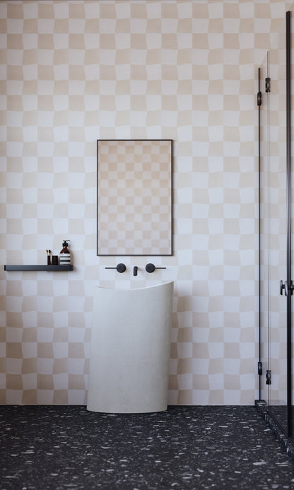 Oval Freestanding Concrete Pedestal Sink – Studio Collection – view 5
