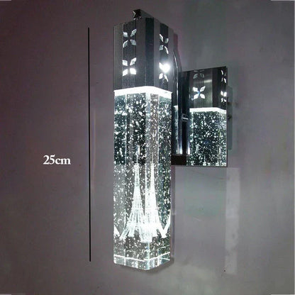 Bubble Crystal LED Pendant Light and Wall Lamp in Gold or Silver – view 10