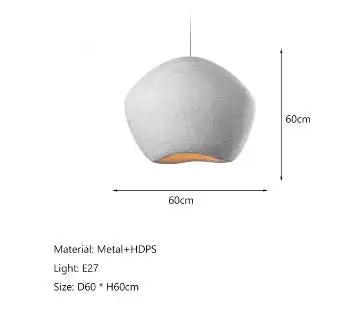 Wabi Sabi Nordic Minimalist Pendant Light for Dining Room – view 8