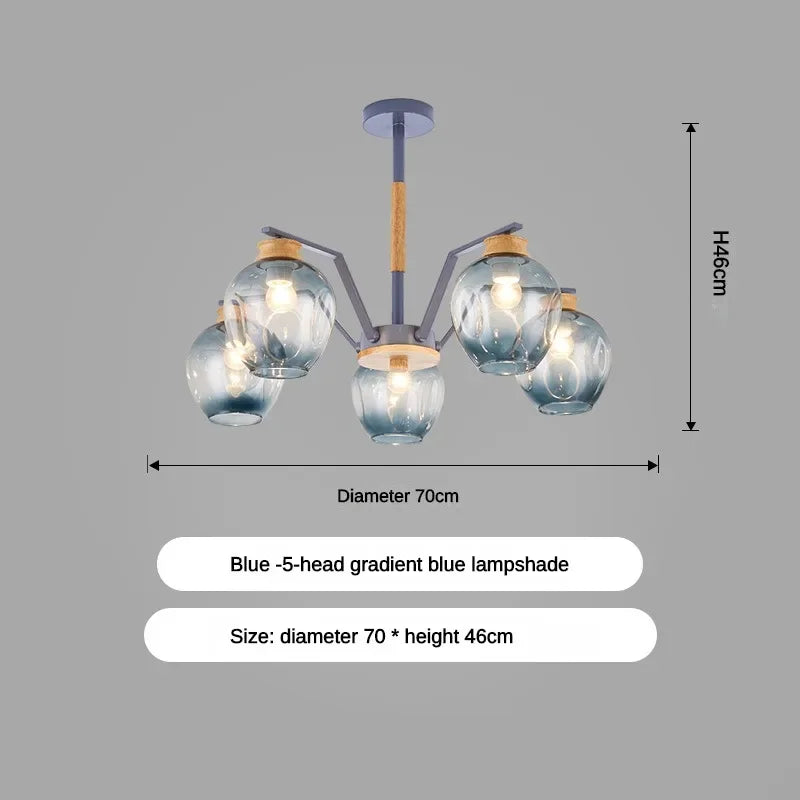 LED Magic Bean Molecular Chandelier, 3 to 10 Heads – view 16