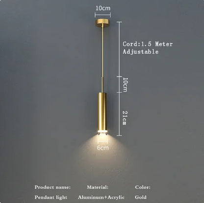 Olivia Adjustable LED Pendant Light for Dining Room, 1 or 2 Lights – view 7