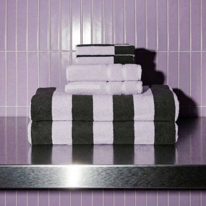 Shadmoor Australian Cotton Towels with Geometric Pattern, 600 GSM – view 15