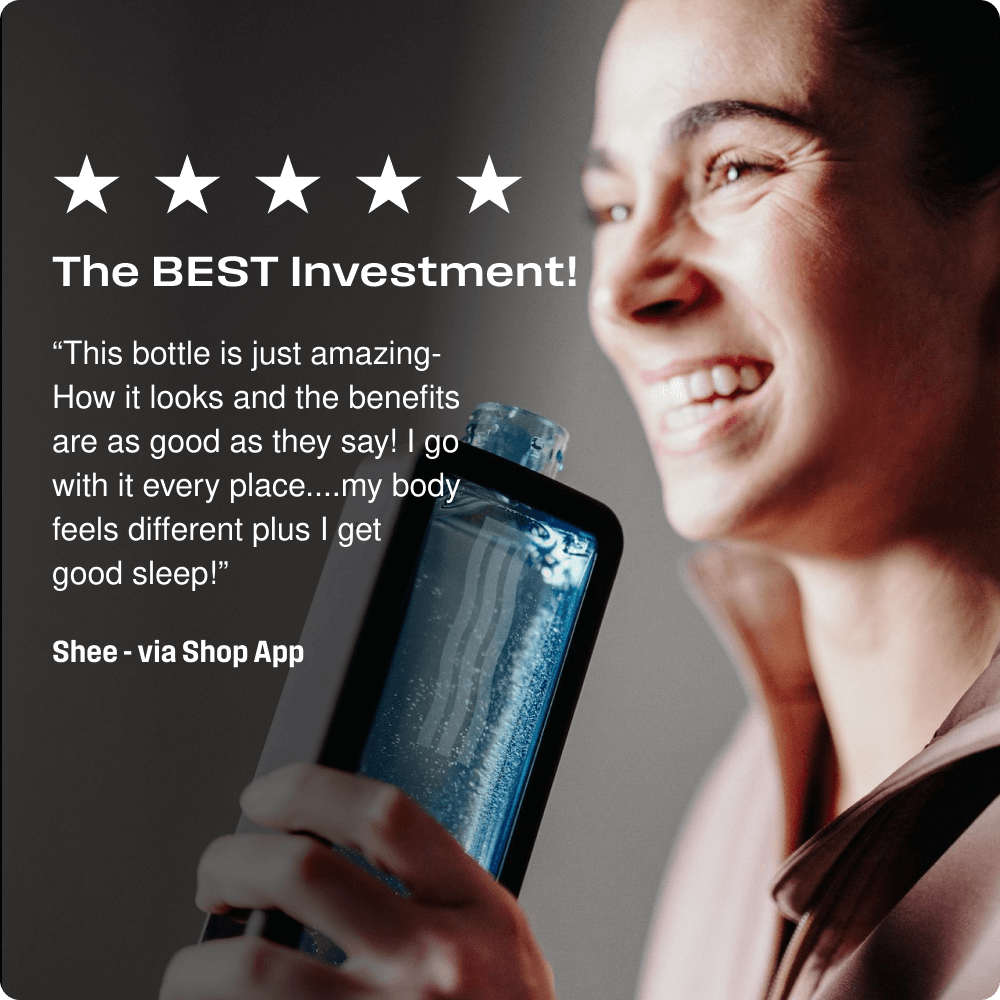 ECHO Flask Hydrogen Water Bottle with Smart Tracking – view 7