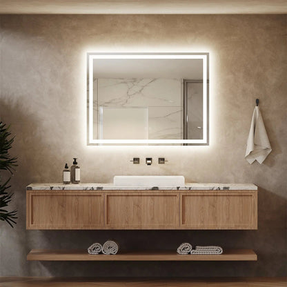 Standard Center Glow LED Bathroom Mirror