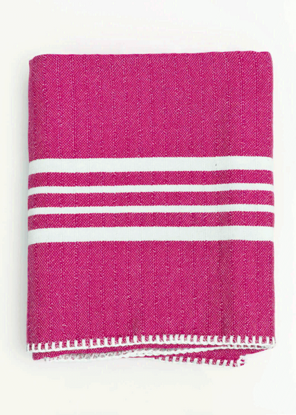 Farm House Turkish Towel Without Fringe Bundle, 2 Full Size and 2 Mini – view 34