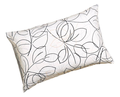Modern Abstract Leaf Line Art Microfiber Pillowcases, Set of 2 – view 6