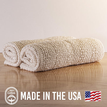 100% Cotton Open-Weave Kitchen Towels, 24 x 15 Inch, Set of 2 – view 7