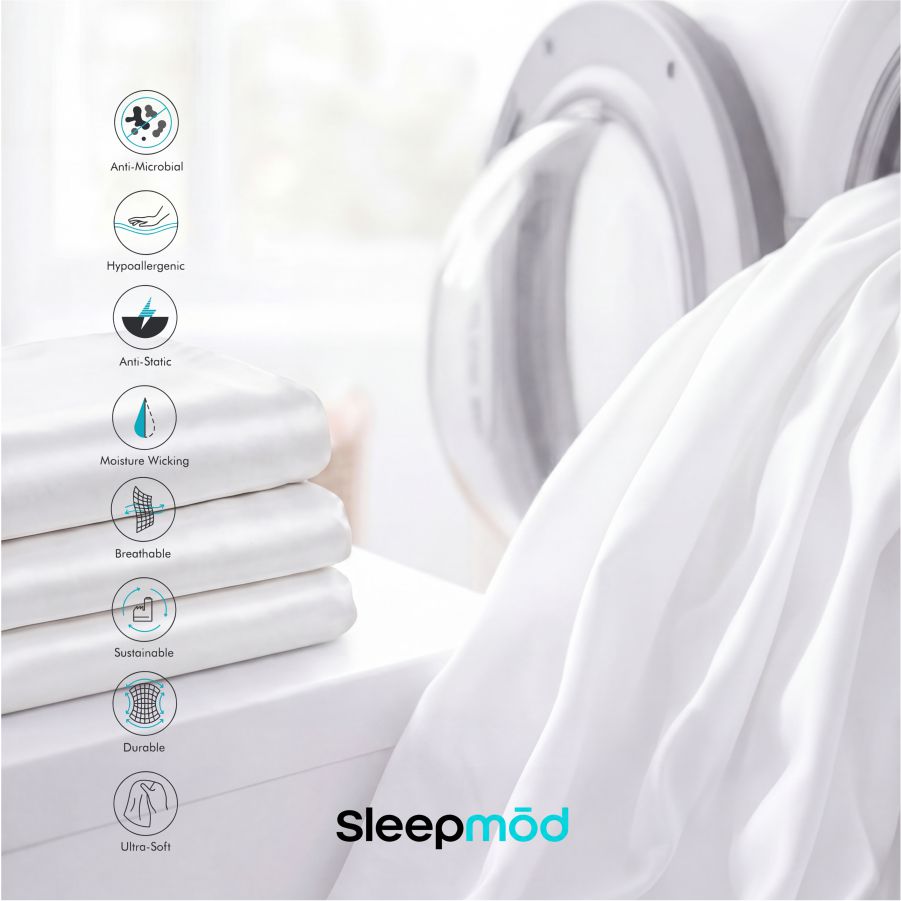 Eucalyptus Lyocell Sheet Set – Cooling, Breathable and Hypoallergenic – view 8