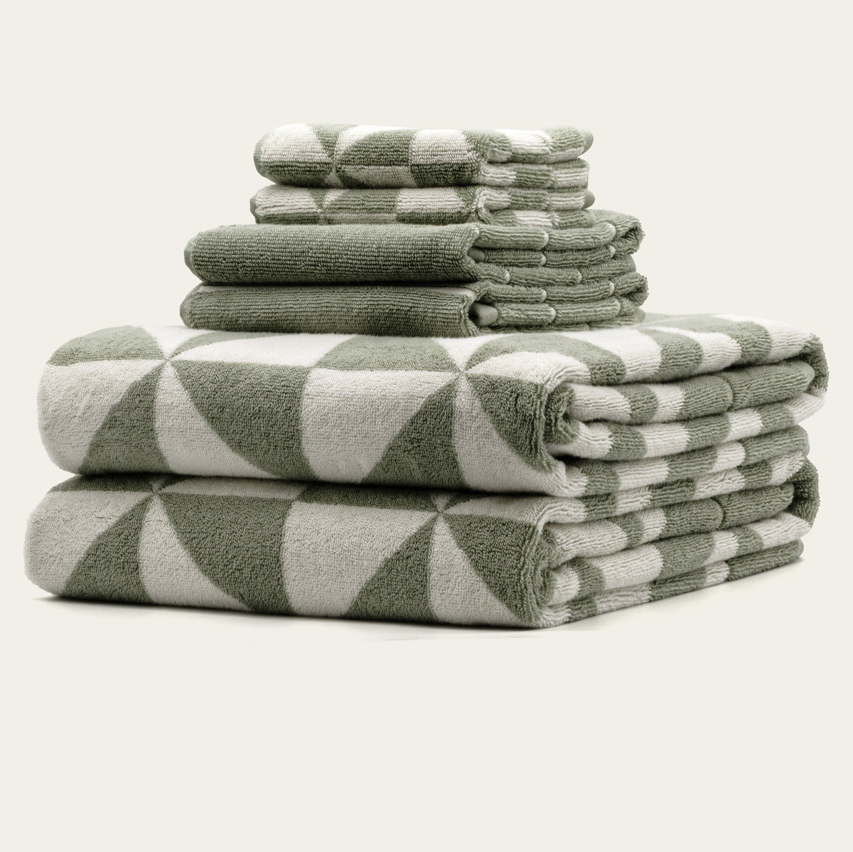 Umbra Australian Cotton Towels with Triangular Print, 600 GSM – view 20