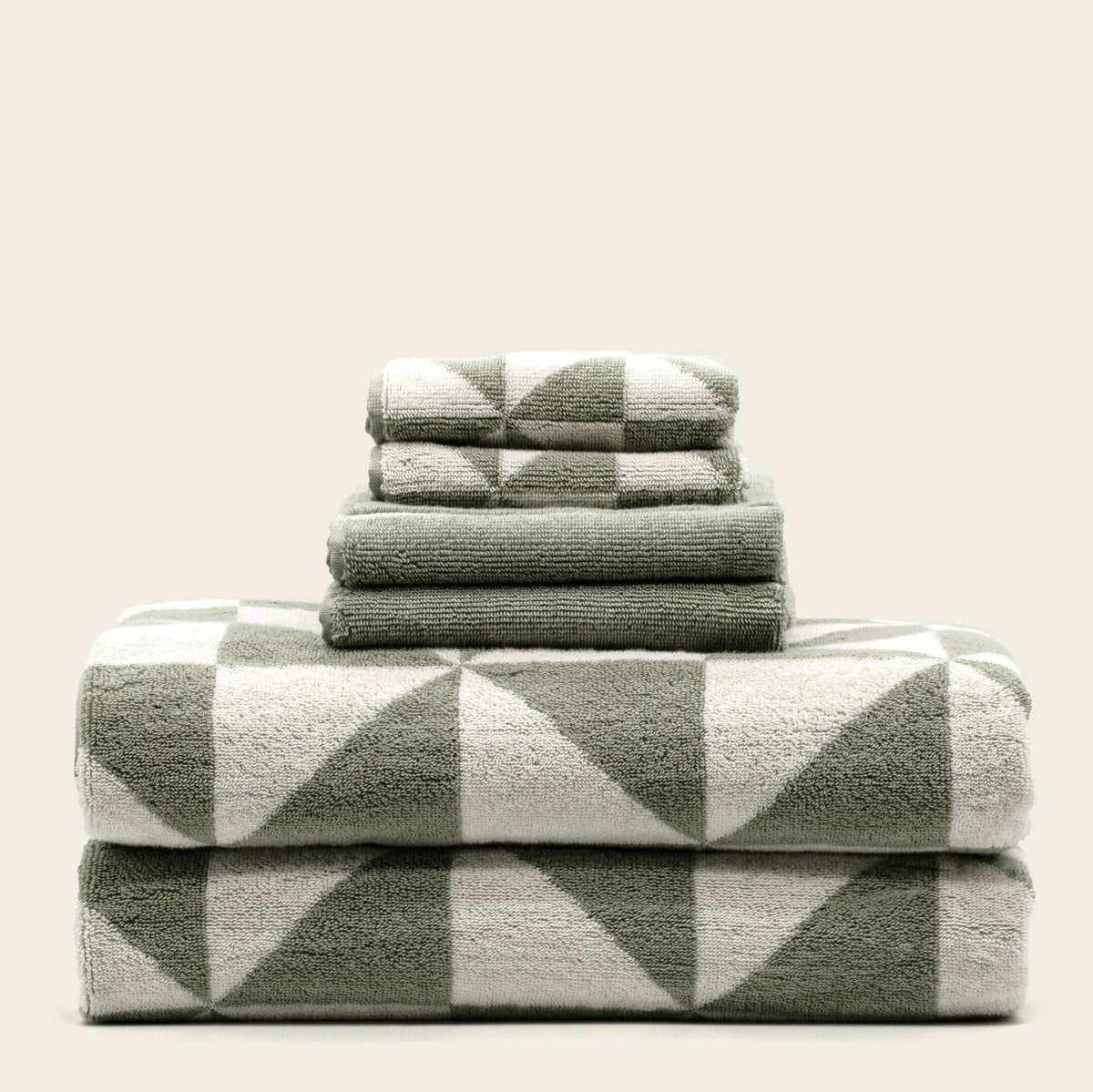 Umbra Australian Cotton Towels with Triangular Print, 600 GSM – view 14