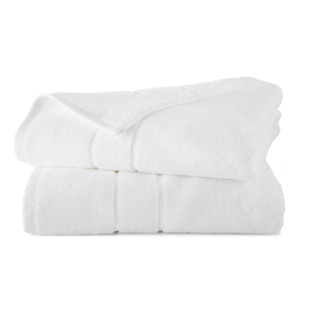 Supima Cotton Bath Towels in Solid Colors, Plush Low-Lint 600 GSM – view 2