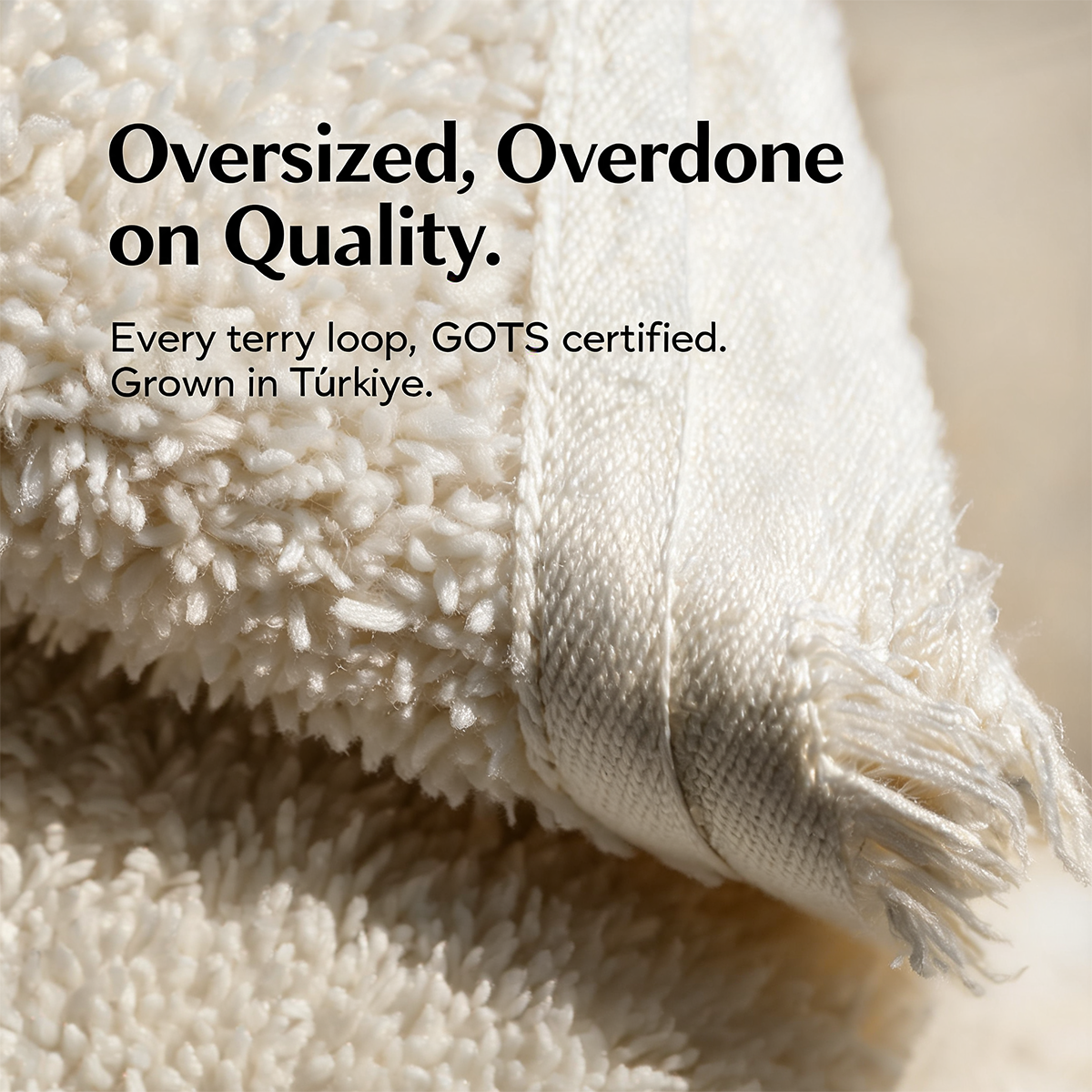 Luxury Organic Cotton Bath Sheets, Two Pack, 40 x 70 Inch, GOTS Certified – view 6