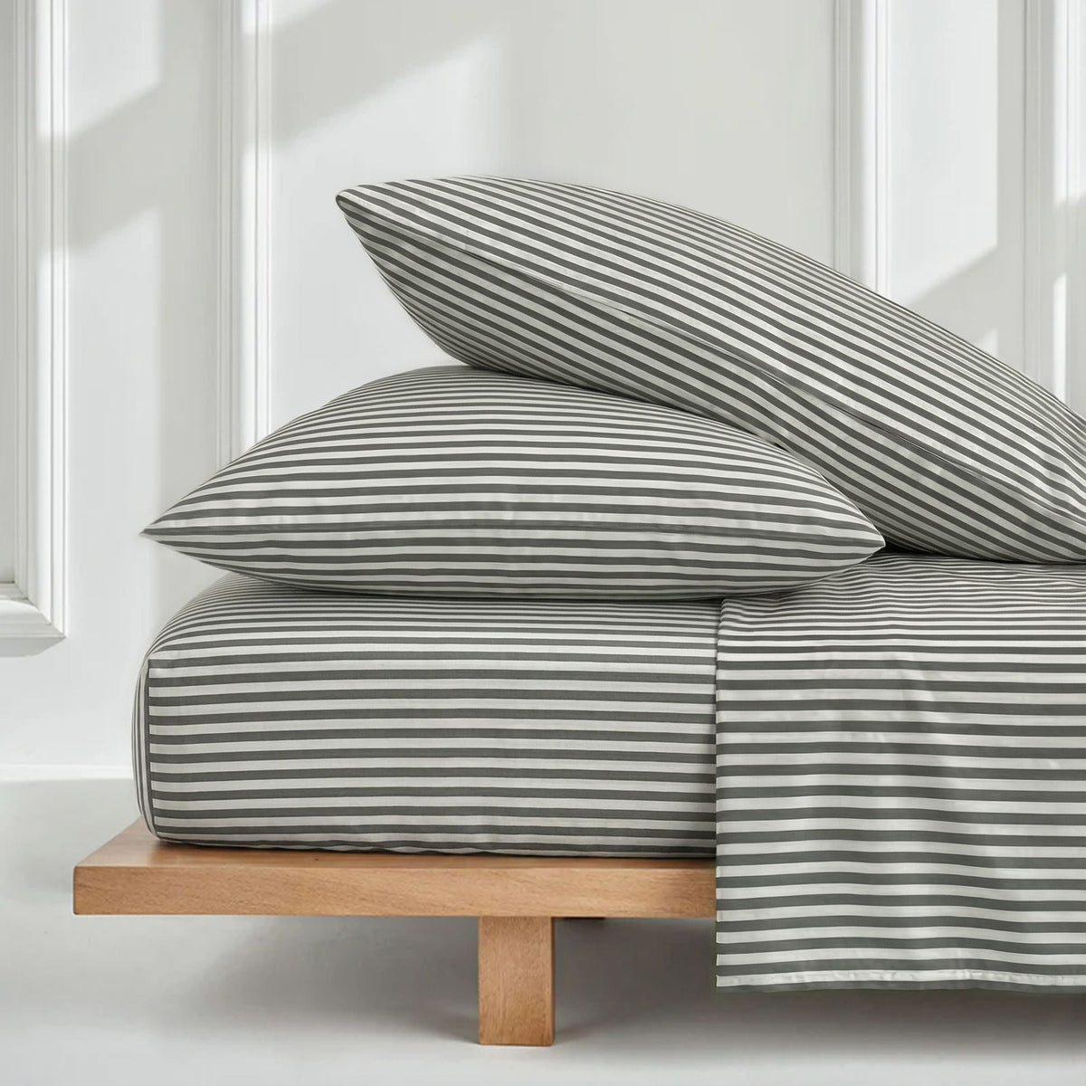 Luxe Australian Cotton Sateen Sheet Set, 400 Thread Count – view 52