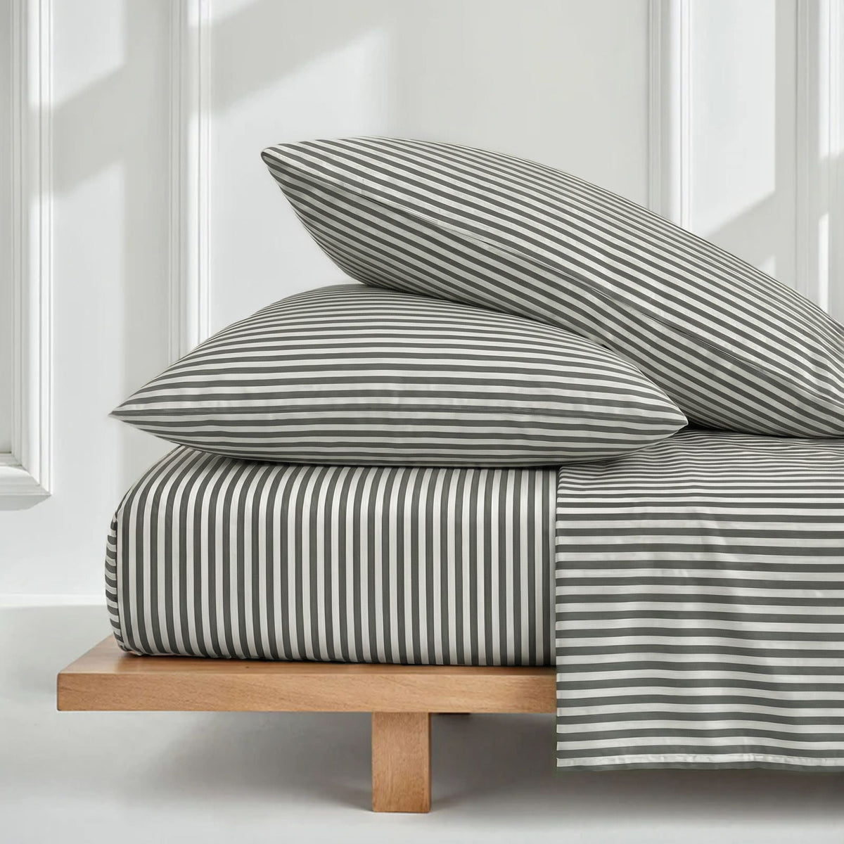 Luxe Australian Cotton Sateen Sheet Set, 400 Thread Count – view 5